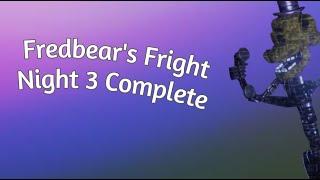 Fredbear's Fright | Night 3 Complete