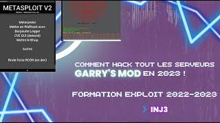 COMMENT HACK TOUT LES SERVEURS GARRY'S MOD !