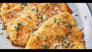 GARLIC PARMESAN FLOUNDER