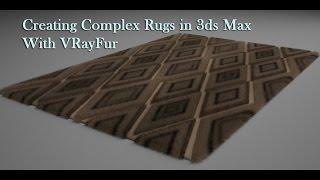 Creating Rugs with VRayFur