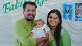 ഞങ്ങളുടെ കുഞ്ഞിന്റെ മാമോദിസ  | Baptism Day Vlog | Apsara Alby