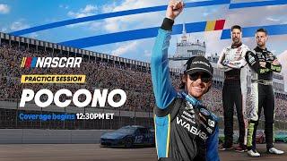 LIVE NASCAR CUP SERIES PRACTICE | Pocono | Prime Video