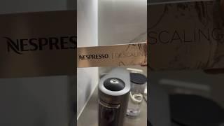 How to descale your Nespresso Vertuo Machine #Coffee #Coffeemachine #nespresso @nespresso  ️
