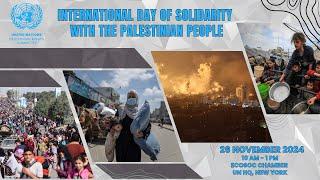 2024 International Day of Solidarity with the Palestinian People