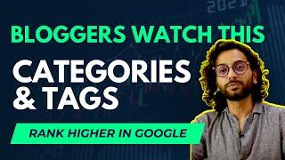 How to Use Categories & Tags in WordPress - Important SEO Tutorial