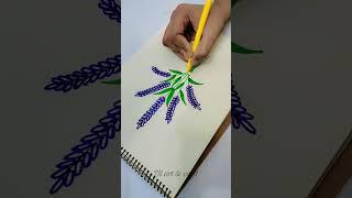 Good morning floral art/how to make a bookmark/diy bookmarks/diy bookmark/origami bookmark..