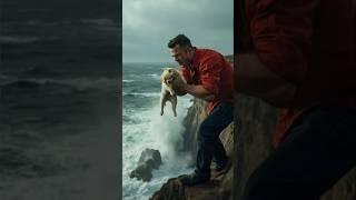 Man beats poor puppy, jesus saves puppy #jesus #puppy