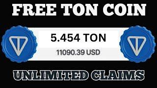 Ton Mining site ~ Submit Ton wallet address and Withdraw free Ton coins | Ton airdrop