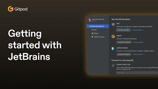 Getting Started with JetBrains on Gitpod