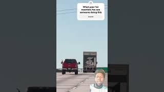 What would you do⁉️ #automobile #trucking #comment #wwyd #crazy #stupidity #wow #why #shootout #ha