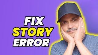 How to Fix Instagram Story Error (2024)