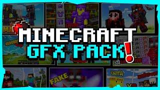 Minecraft *GFX Pack* For Thumbnail | How to make Minecraft Thumbnail