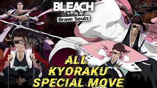 All Kyoraku Shunsui Special Moves | Bleach Brave Souls