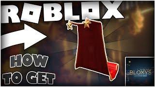 [EVENT] How to get the Red Carpet Cape [The 6th Annual Bloxys] [ROBLOX]