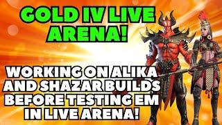 Alika And Shazar Rebuilds Before Testing Em In Live Arena!