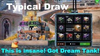 Typical Draw WoT Blitz - EPIC Opening!!! Just LOOK AT THIS!!! Got The BEST TANK for FREE!!!