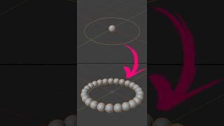 How to make a circular array in Blender #3d #blender3d #blender