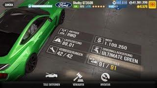 CSR Racing 2 | Ford Shelby GT350R | Best Tune & Shift Pattern