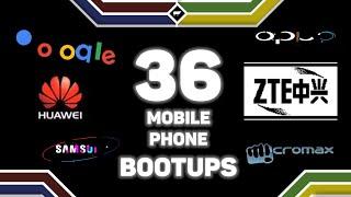 COMPILATION OF 36 MOBILE PHONE BOOTUPS 