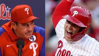 Phillies manager Rob Thomson believes Rhys Hoskins will get a “tremendous reception” tonight via MLB