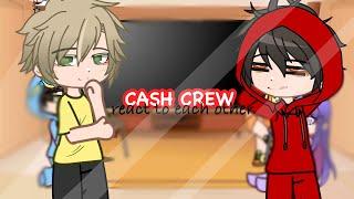  CASH CREW react to: each other | Cash x Mia / Nico x Zoey PART: 1? (Gacha)