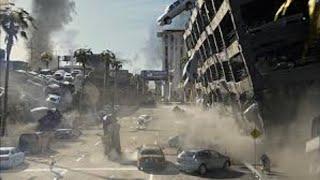 2012 Los Angeles Earthquake with toys (better plane scene)