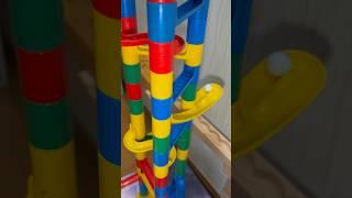 Marble Run ASMR  Japanese educational toys Kumi Kumi Slope + Tower Course 