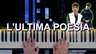 Geolier, Ultimo - L'ULTIMA POESIA Piano Tutorial, Pianoforte, Pianola, Tastiera Musicale