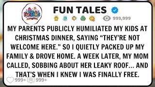 Parents Humiliated My Kids at Christmas A Week Later, Mom Begged Me for Help With Her Leaky Roof!