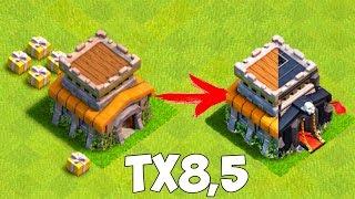 ПРАВИЛЬНЫЙ ПЕРЕХОД С ТХ8 НА ТХ9! КАК КАЧАТЬ ТХ8,5?CLASH OF CLANS