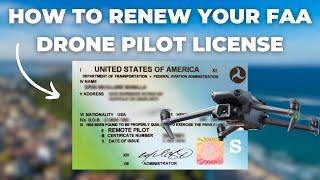 How to Renew Your FAA Drone Pilot License in 2024!