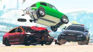 Will these Cars still Drive after Crashing? #135 - BeamNG Drive | CRASHdriven