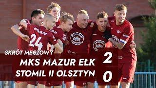 Skrót meczu | Mazur Ełk - Stomil II Olsztyn 2:0 (1:0) | forBET IV liga