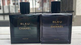 Fake vs Real Bleu de Chanel Extrait de Parfum / How to spot fake Bleu de Chanel Perfume