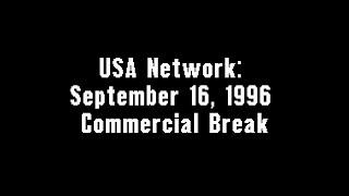 USA Network: September 16, 1996 Commercial Break