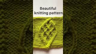 Knitting pattern #knitting #knittingtutorials