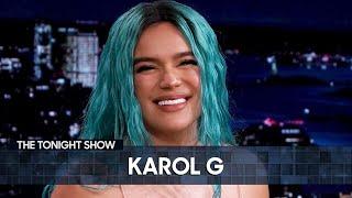 A Billboard Led Karol G Back into Music | The Tonight Show Starring Jimmy Fallon