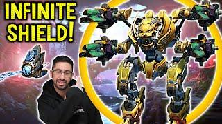 Crazy Shields!! Laser TYPHON With Solar Drone | War Robots New Gameplay WR