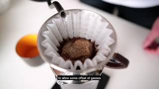 The perfect brew recipe on a Kalita Wave | Rosso Coffee Roasters