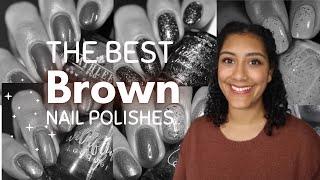 TOP 10 Brown Nail Polishes │ Polish with Rae