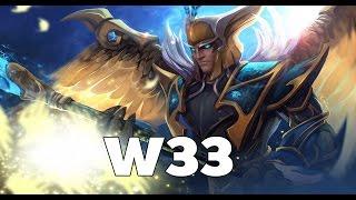 [Dota2] w33 Pro Plays Hero Skywrath Mage Mid Ranked Game [ w33 Gameplay ] 7000+ MMR