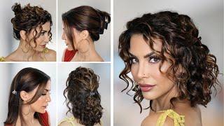 How to EASILY use a Claw Clip to create 7 GORGEOUS Hairstyles in under 1 minute each!