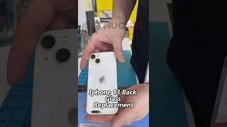 Revive Your iPhone 13 with Back Glass Replacement at Hugmie! ️ #Hugmie #iphonerepair #backglass