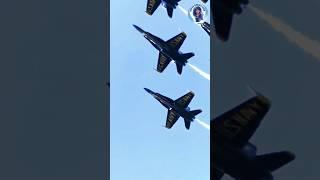 US Navy Blue Angels in airshow 2023