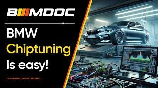 BMW Chiptuning different stages explained and full process of tuning is shown