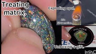 Treating matrix opal and more.