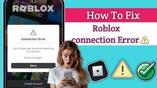 (New method)  Fix Roblox Unable To Contact Server Please Check Your Internet Connection Error(2025)