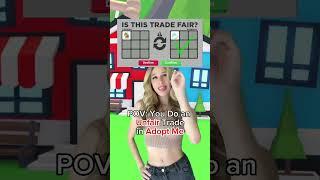 POV: You Do an "Unfair Trade" in Adopt Me....