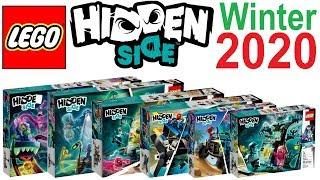 All LEGO Hidden Side Winter Sets 2020 - Lego Speed Build Review