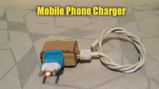 How to assemble a Charger | Mobile phone Charger.Only 2 materials |100% working.